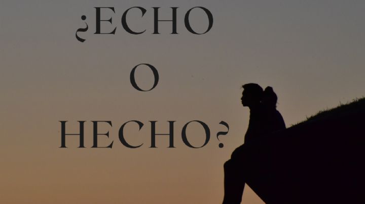 ¿Cuál es la diferencia entre 'echo' y 'hecho'?; esto dice la RAE