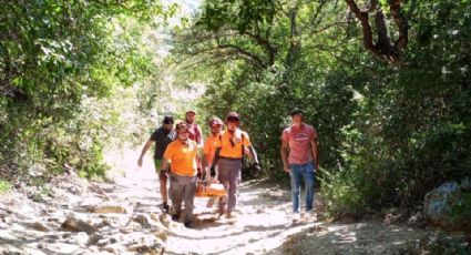 Mujer sale de excursión al Cerro de la Silla; sufre caída