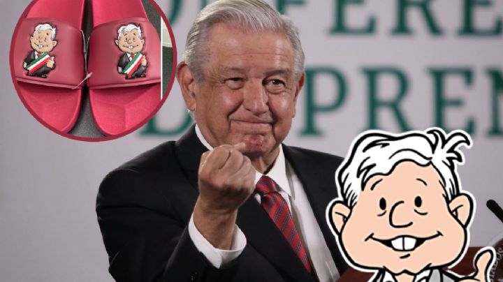 “Amdalias”, chanclas de AMLO causan sensación en redes sociales