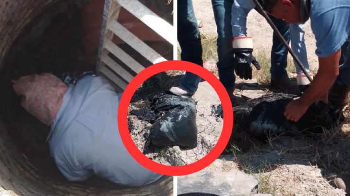 Comapa saca costales de basura de alcantarilla en colonia Nueva Era