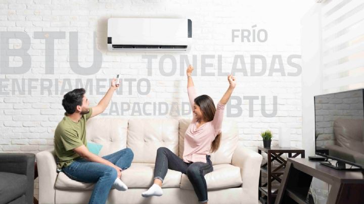 Minisplit: ¿qué es un BTU y para cuánto alcanza un aire acondicionado de una tonelada?