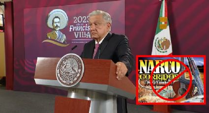 AMLO reprueba narcocorridos: "se aprovechan del dolor de las familias"