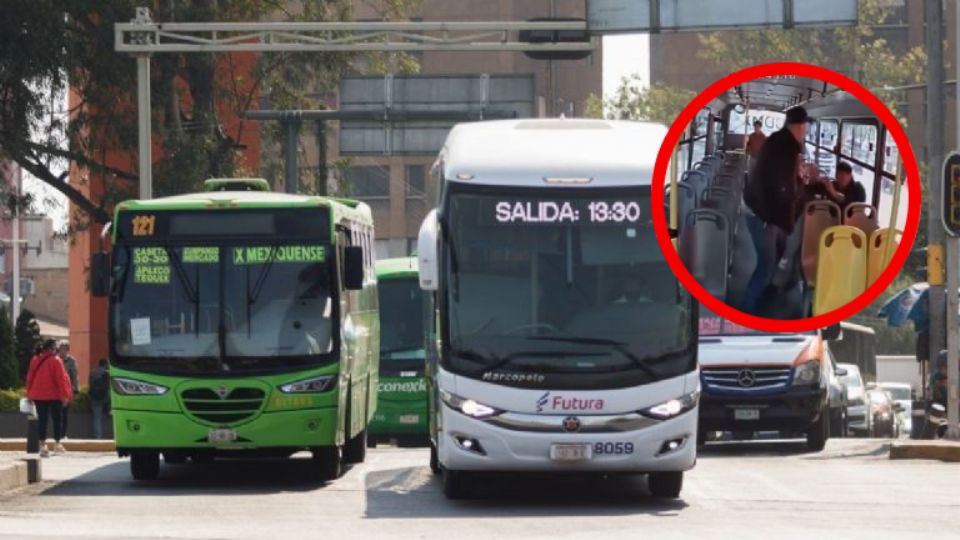 La paciencia de ambos trabajadores se acabó, protagonizando tremenda paliza entre los dos conductores del transporte público