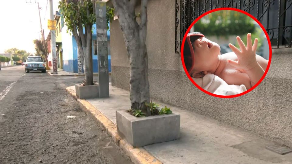 El pequeño, de horas de nacido, fue encontrado dentro de bolsas negras de basura por vecinos del lugar