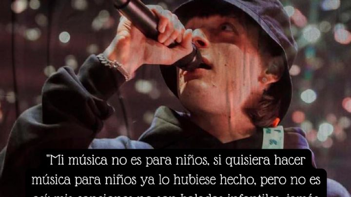 Peso Pluma: 'mi música no es para niños', advierte de nuevo a padres de familia