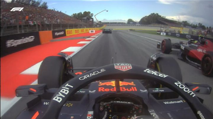 'Checo' Pérez remonta hasta el cuarto lugar en el GP de España; Verstappen gana