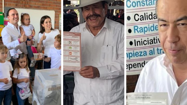 Así fue como candidatos a gobernador en Coahuila emitieron su voto