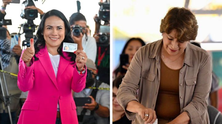 Candidatas a gobernador en el Estado de México cumplen con su voto