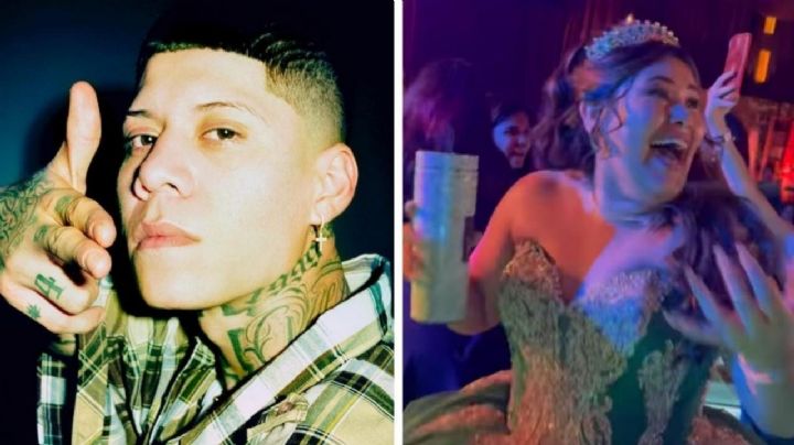 Santa Fe Klan sorprende a quinceañera y le canta Las Mañanitas | VIDEO