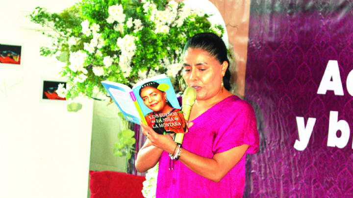 Eufrosina Cruz revela 'los anhelos de la niña'