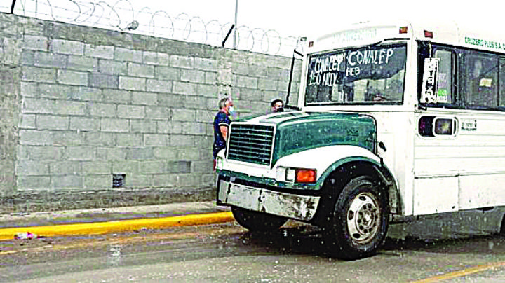 Con mensajes dan ubicación del transporte público en Nuevo Laredo