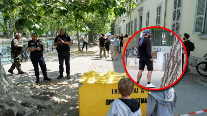 Hombre hiere a grupo de niños en un ataque con cuchillo en Francia