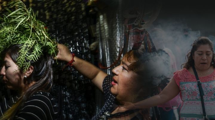 La barrida de pirul, el mejor método contra el 'mal de ojo'