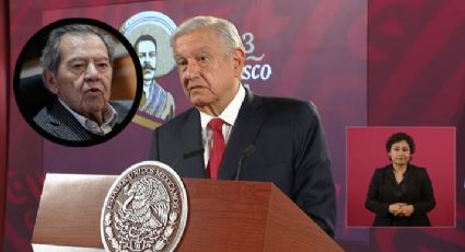 AMLO se pronuncia por muerte de Porfirio Muñoz Ledo: "siempre compañeros"