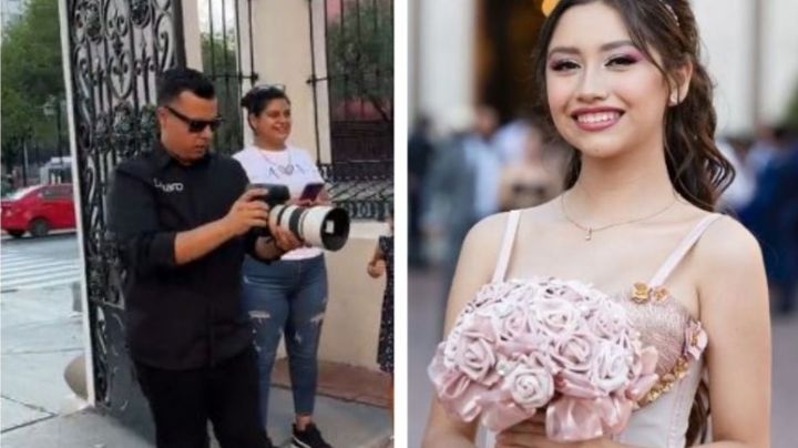 Conocido fotógrafo sale al rescate con sesión a quinceañera 'plantada' por otro colega | VIDEO