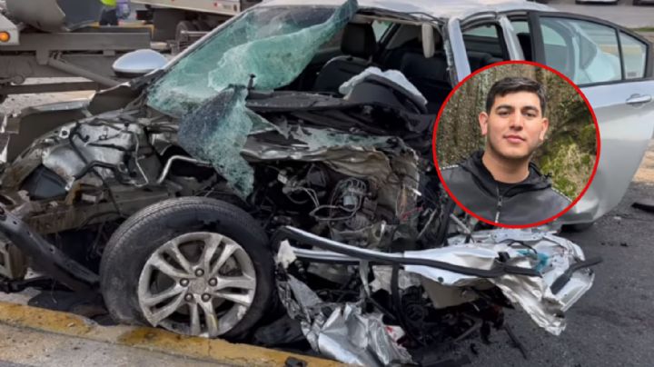 'Fuiste alguien increíble': despiden a joven que murió prensado en trágico choque frontal