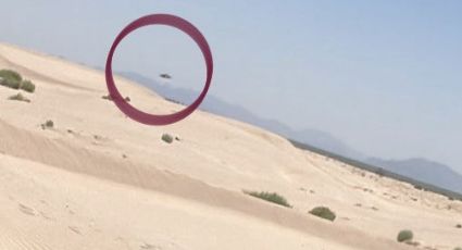 Se toma selfie en las Dunas y aparece un OVNI a sus espaldas