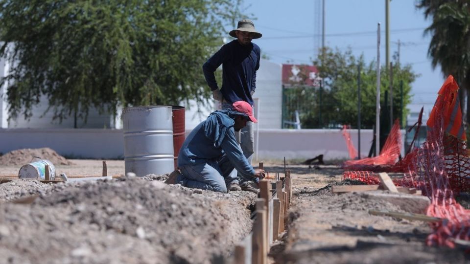 Una serie de obras se están iniciando en el Parque Mendoza de la colonia Hidalgo de Nuevo Laredo.