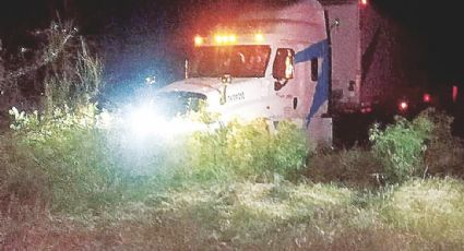 Trailero ve la muerte de cerca en Carretera Nacional