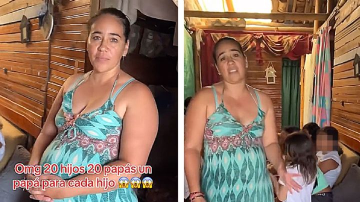 Mujer tiene 20 hijos, cada uno de diferente papá... y va por más | VIDEO