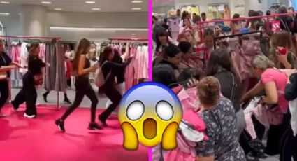 Clientas pelean por ropa de colección de Barbie en tienda Zara de Jalisco | VIDEO