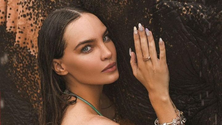 Belinda luce cuerpazo en bikini desde el Santuario de elefantes en Tailandia | FOTOS