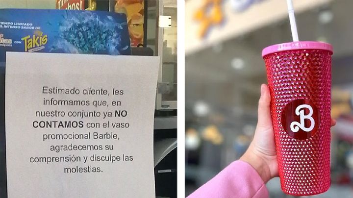 Revenden vasos de Barbie en redes sociales ¡hasta en mil pesos!