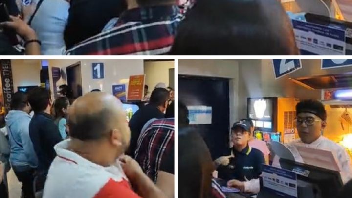 Por vasos de Barbie, clientes de Cinépolis pelean con empleados; los acusan de revenderlos | VIDEO