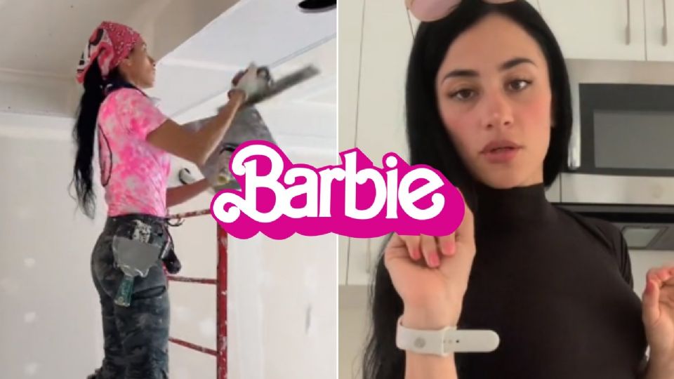 “Barbie albañil”, hermosa mujer conquista TikTok por mostrar su trabajo