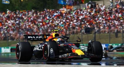 ¡'Checo' Pérez vuelve al podio!; remonta y es tercero en el Gran Premio de Hungría