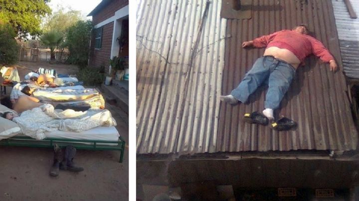 Recuerdan cuando las familias dormían en el techo y patio en las noches de verano