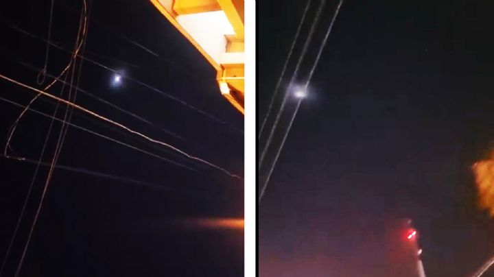 Luces extrañas en el cielo causan inquietud y miedo a habitantes del noreste de México | VIDEO
