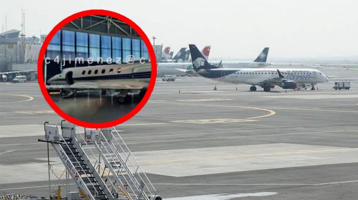 Aparece avión del AICM "robado" en la zona de hangares; esto sabemos