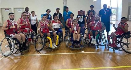 Basquetbolistas "Fundadores de Nuevo Laredo" arrasan con rivales y ganan torneo estatal