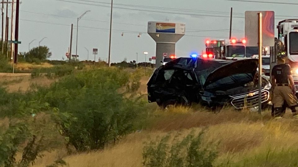 Murieron tres hermanitos que viajaban en esta vagoneta Chevrolet Traverse