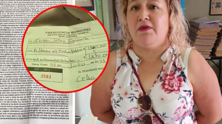 Denuncia familia de Nuevo Laredo maltrato, agresión y robo de policías de Coahuila en retén