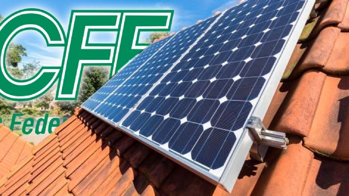 CFE te apoya para instalar paneles solares en tu casa, gratis