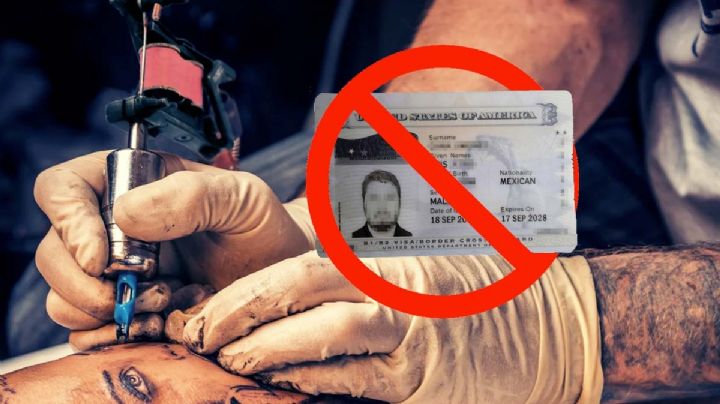 Visa americana denegada: por estos tatuajes no serías candidato