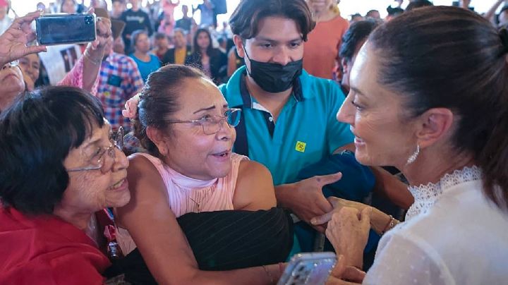 “En la 4T creemos en los derechos de México y en el desarrollo con bienestar”: Claudia Sheinbaum