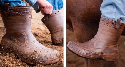 Los "cowboy crocs" la están rompiendo en las redes y se agotan en el mercado