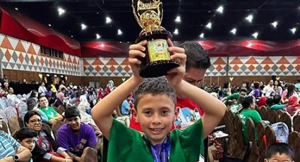 Niño mexicano es campeón mundial de aritmética mental; les gana a pequeños de 70 países