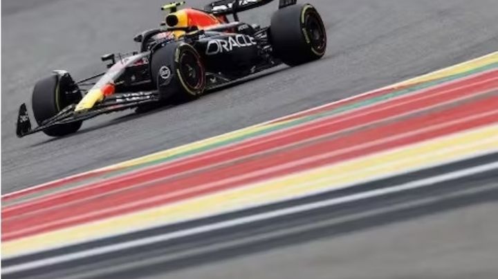 ¡Podio para 'Checo Pérez!, acaba segundo en el GP de Bélgica