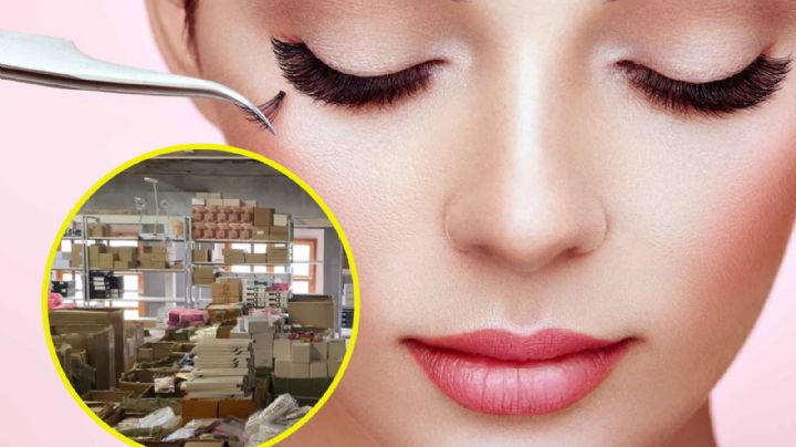 Megabodega de pestañas, extensiones y uñas: de remate y barata, ¿en dónde está?