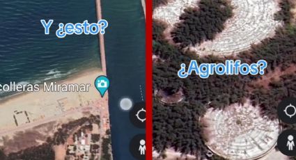 Descubren círculos gigantes en Playa Miramar; ¿serán de los aliens? | VIDEO