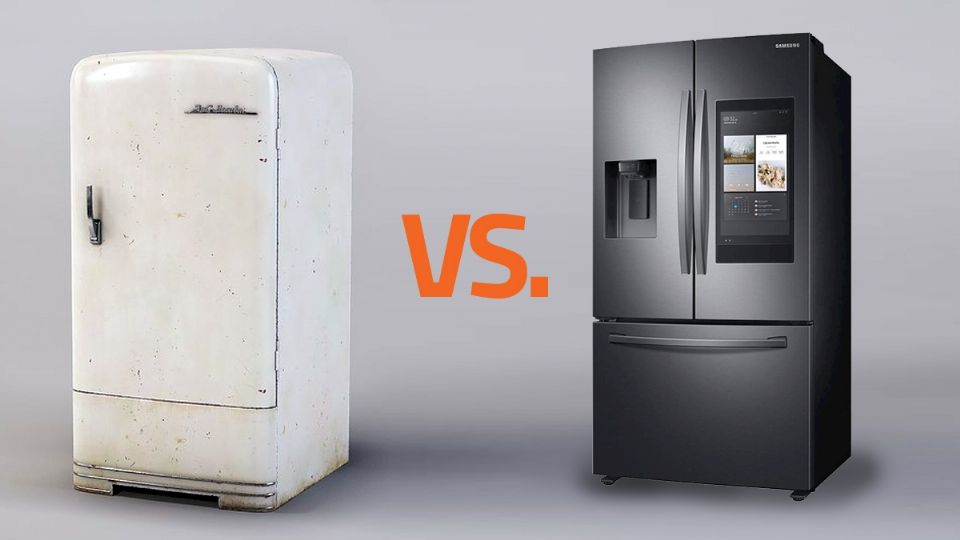 Refrigeradores de antes y de ahora