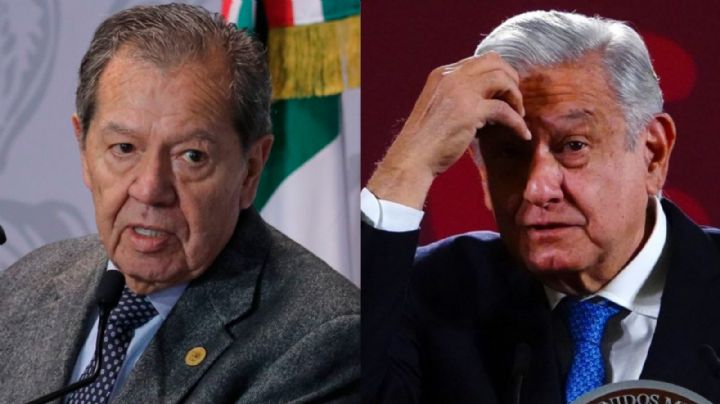 AMLO lamentó muerte de Porfirio Muñoz Ledo: "amigos y compañeros"