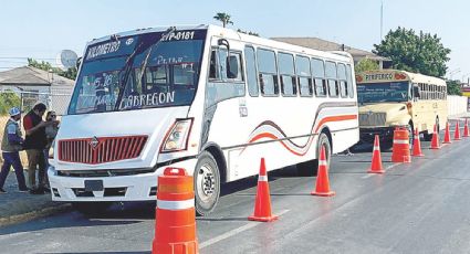 Operativo sorpresa al transporte público