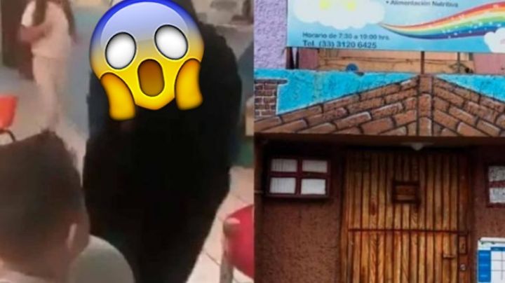Maestra asusta con máscara siniestra a niños de kínder; autoridades lo clausuran | VIDEO