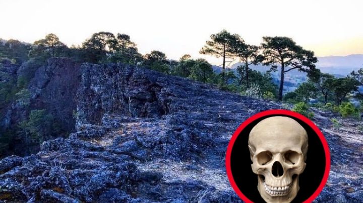 Este es el "Ojo del Diablo", el lugar donde murió un niño de 13 años al caer al cráter del volcán