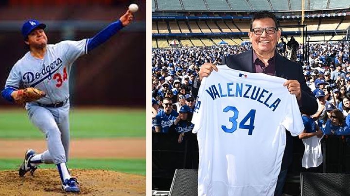 ¿Por qué retiraron el número 34 de Fernando Valenzuela de los jerseys de los Dodgers?